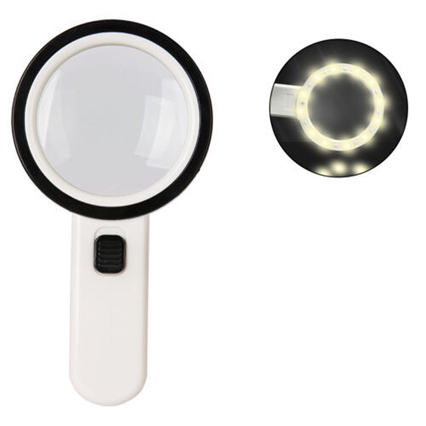 High Power LED Handheld Magnifying Glass with Light