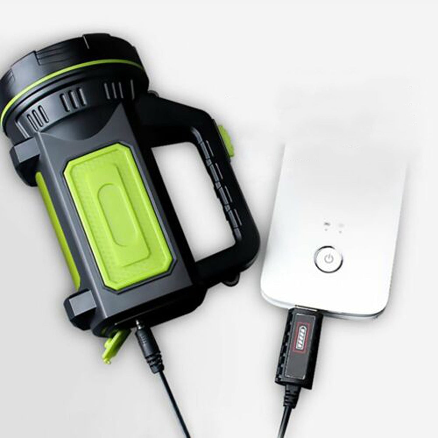 Rechargeable LED Work Torch Powerful Searchlight USB