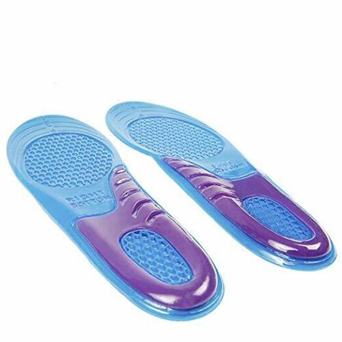 Massaging Arch Support Gel Shoe Insoles Comfort for Men and Women with Flat Feet