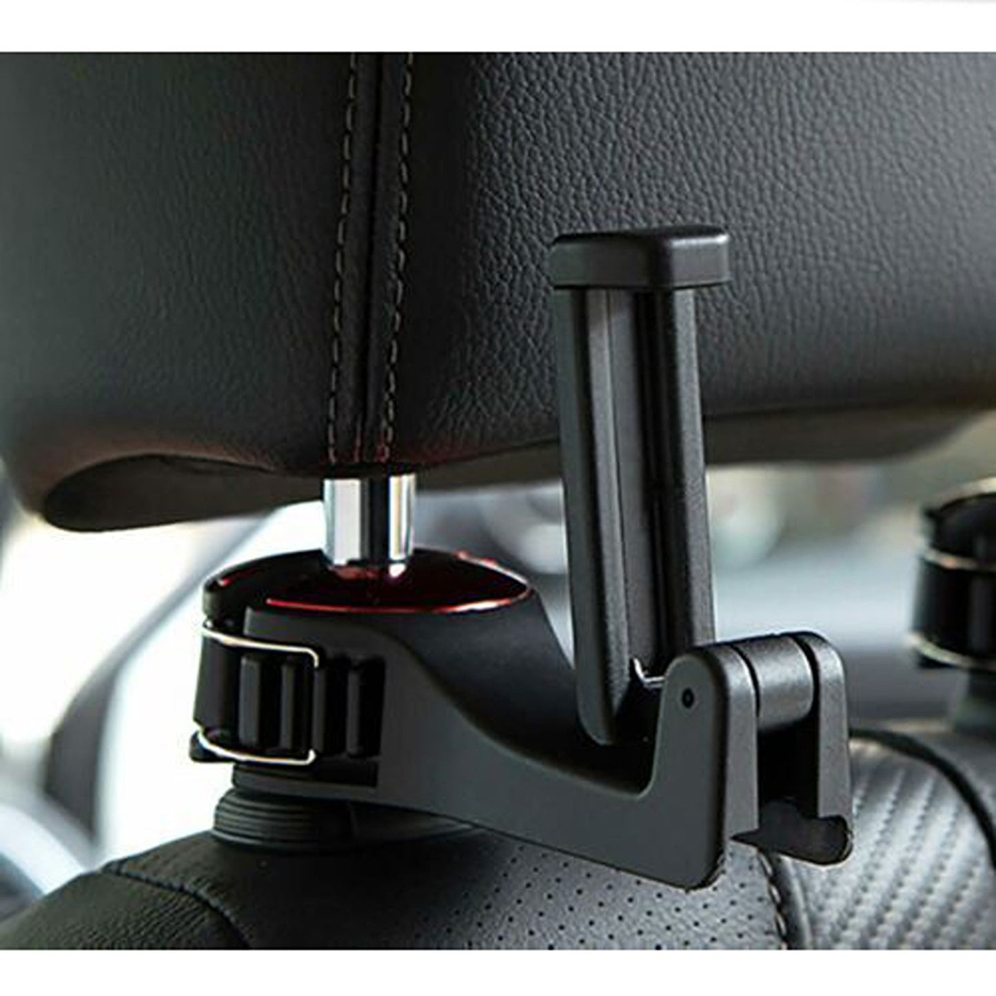 2-in-1 Car Seat Storage Hook with Mobile Phone Holder