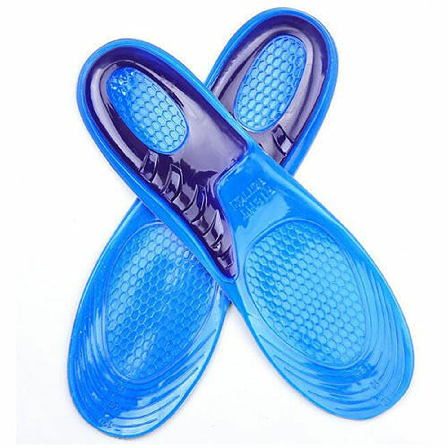 Massaging Arch Support Gel Shoe Insoles Comfort for Men and Women with Flat Feet