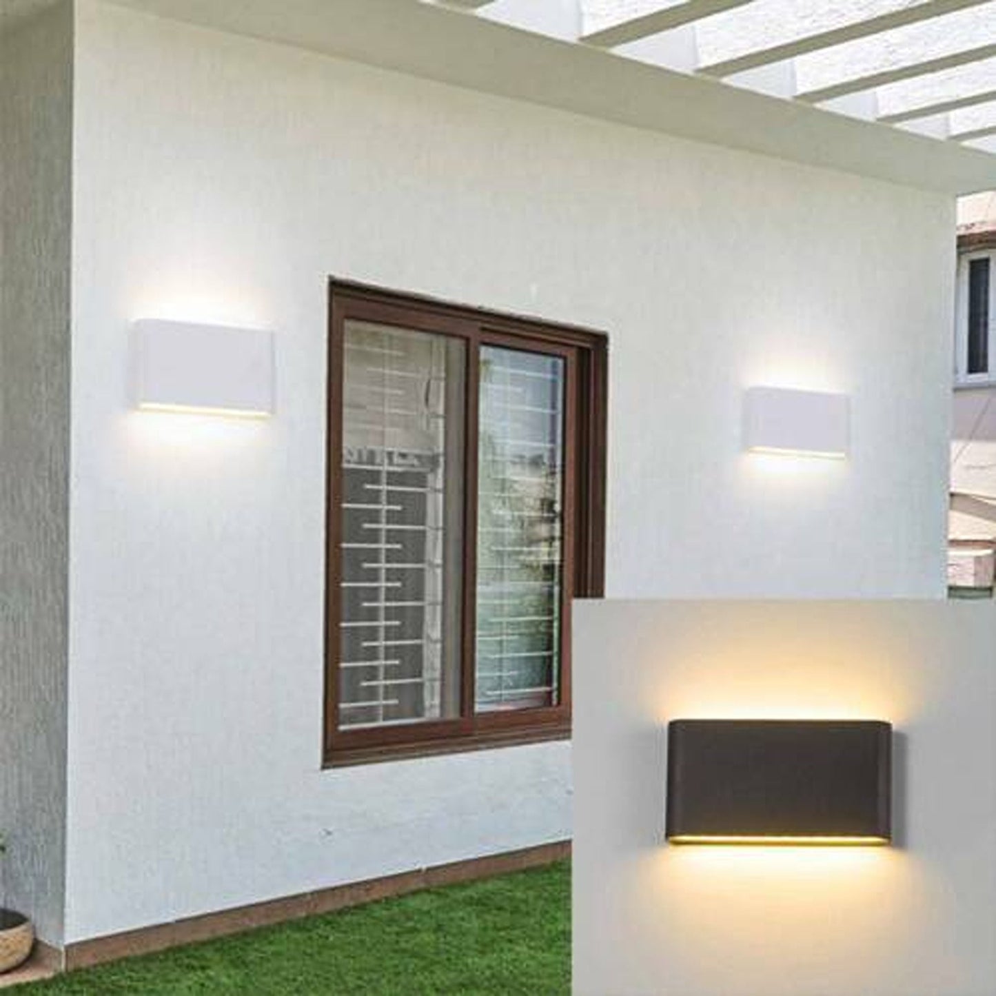 Modern Exterior LED Wall Light Waterproof Up Down Outdoor Lamp