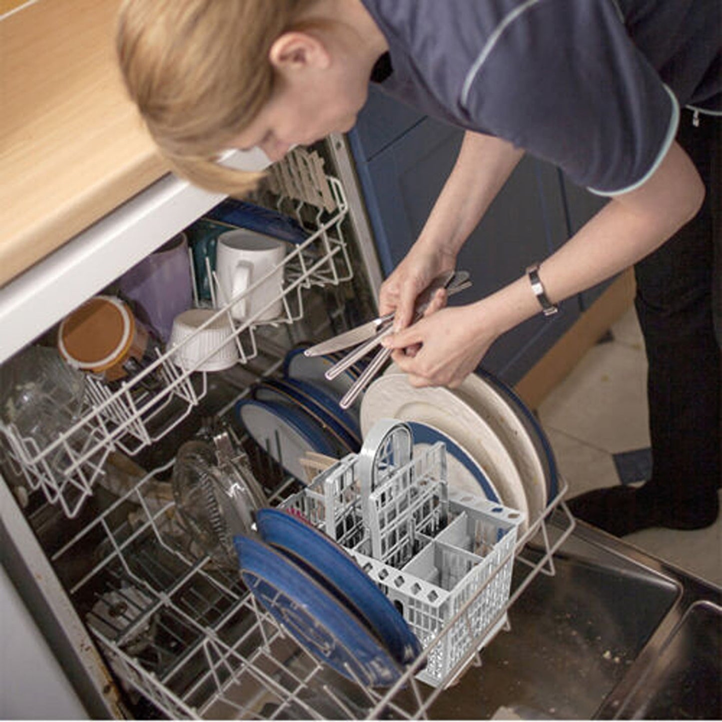 Cutlery Basket for Universal Dishwashers Compatible with Major Brands