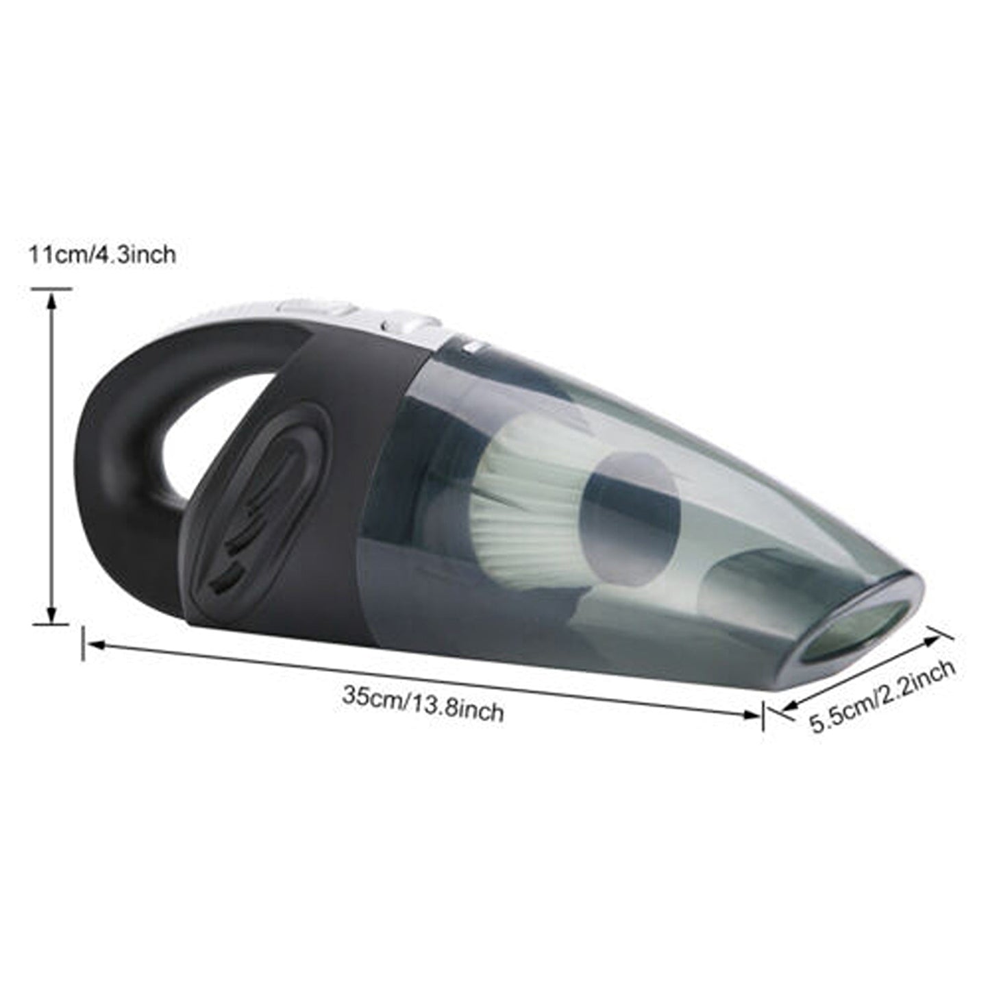 Wireless Handheld Car Vacuum Cleaner Rechargeable Wet Dry Home Auto