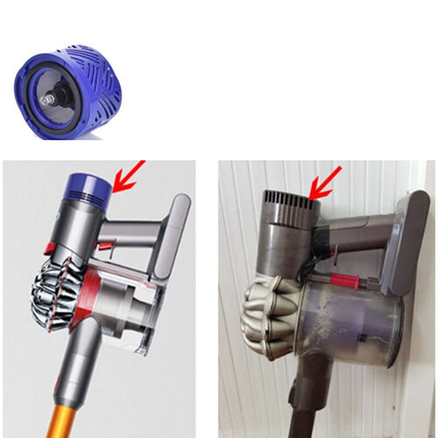 Vacuum Cleaner Filters Pre and Post for Dyson Animal Absolute