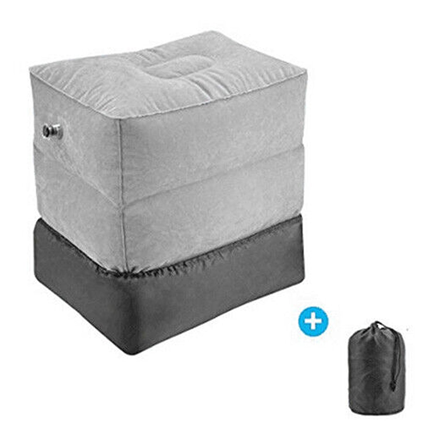 Inflatable Leg Rest Foot Air Pillow for Travel and Office