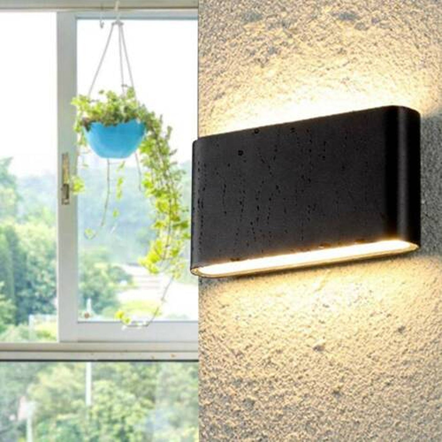 Modern Exterior LED Wall Light Waterproof Up Down Outdoor Lamp