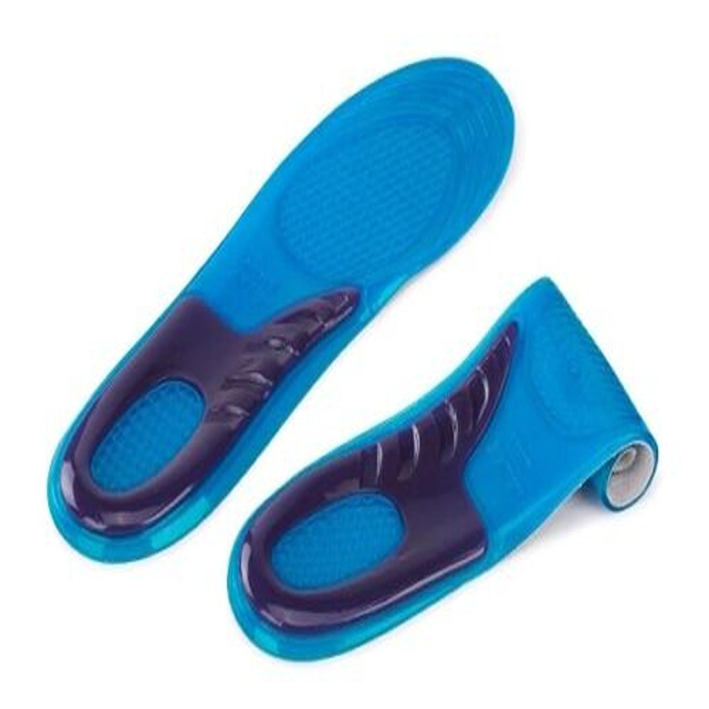 Massaging Arch Support Gel Shoe Insoles Comfort for Men and Women with Flat Feet