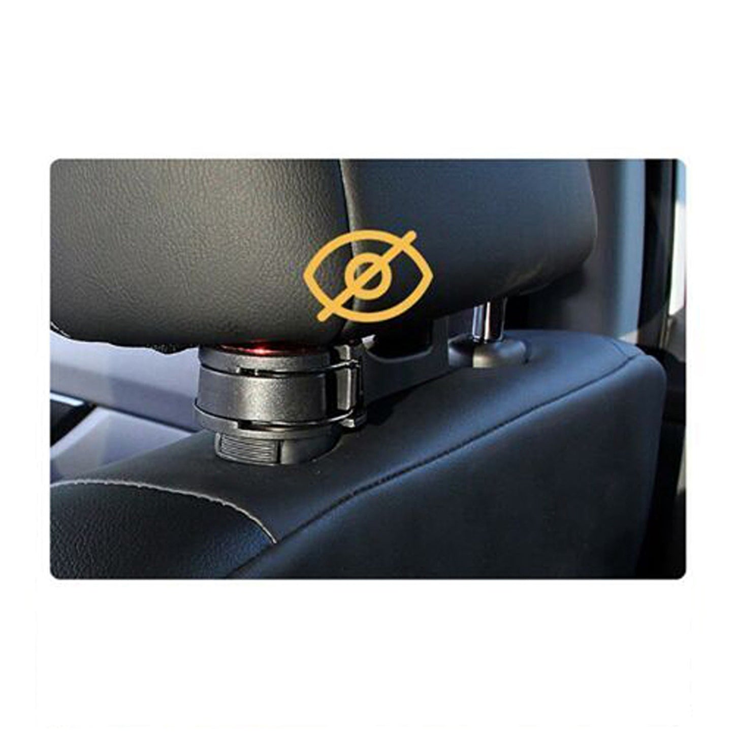 2-in-1 Car Seat Storage Hook with Mobile Phone Holder