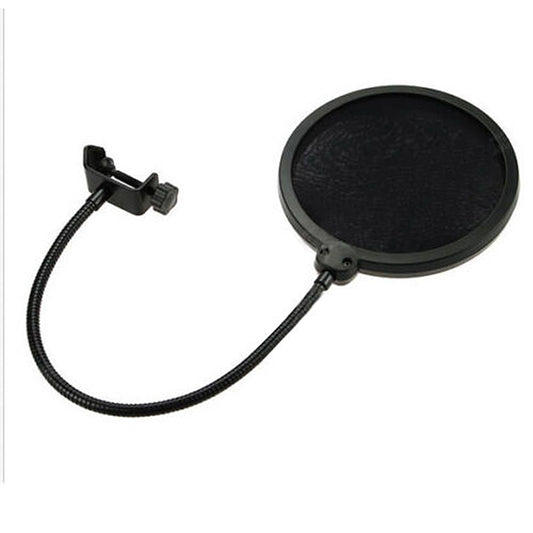 Flexible 360 Gooseneck Pop Filter for Recording Studio Microphone