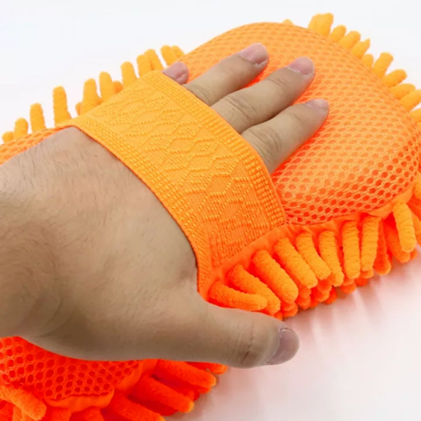 Plush Soft Microfiber Car Wash Sponge Detailing and Home Cleaning