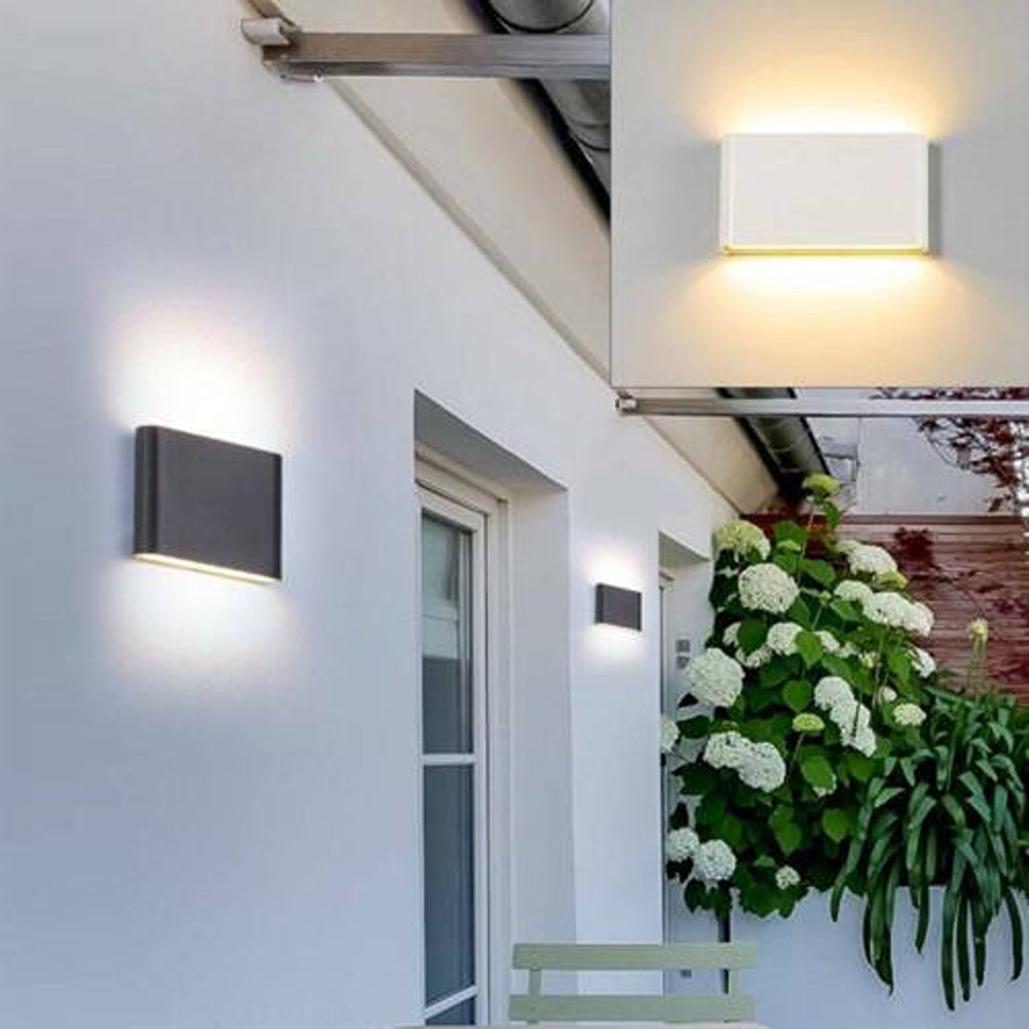 Modern Exterior LED Wall Light Waterproof Up Down Outdoor Lamp