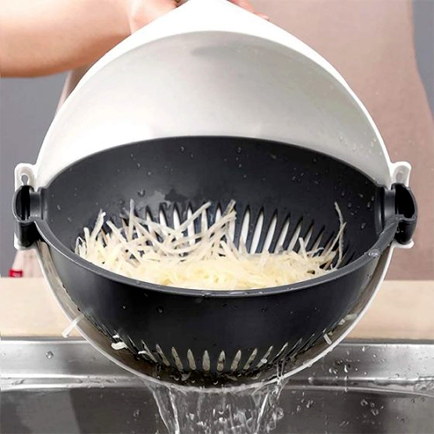9-in-1 Multi-Function Kitchen Slicer for Vegetables and Fruits