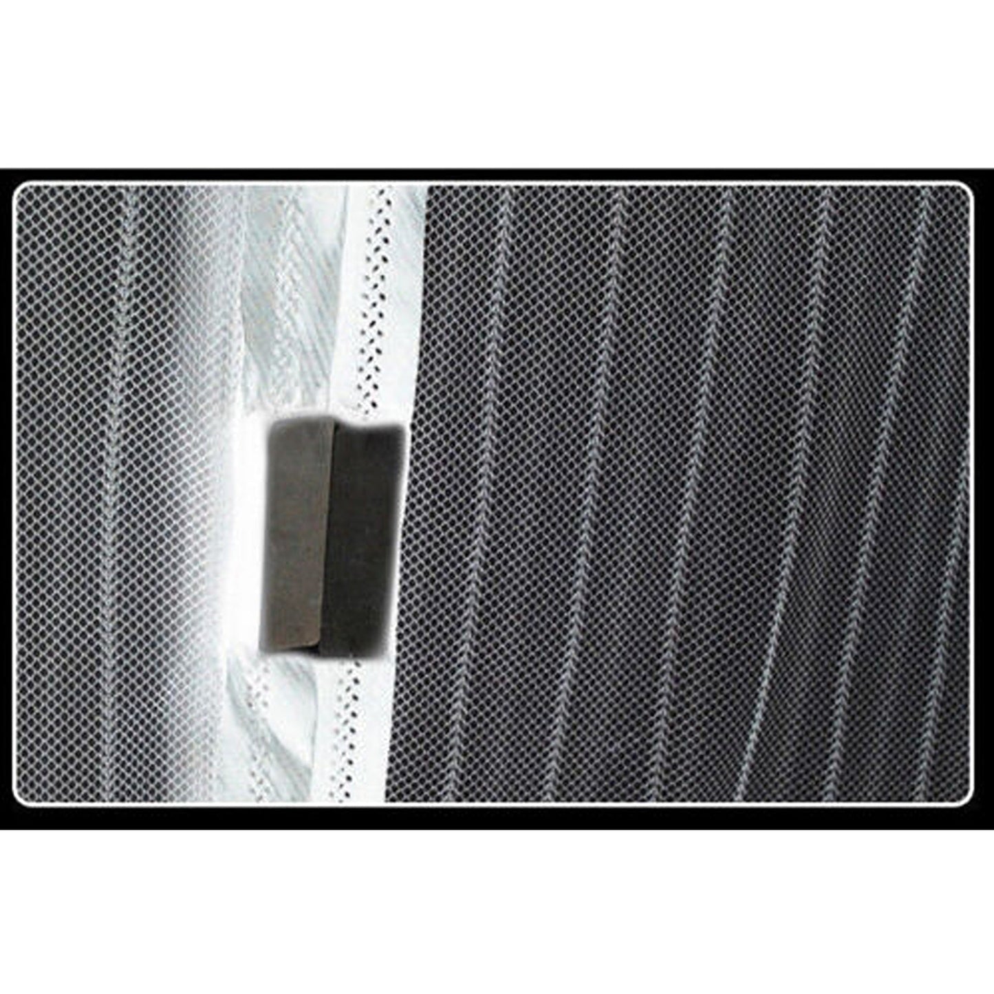 Hands-Free Magnetic Mesh Fly Screen Mosquito Bug Door Curtain