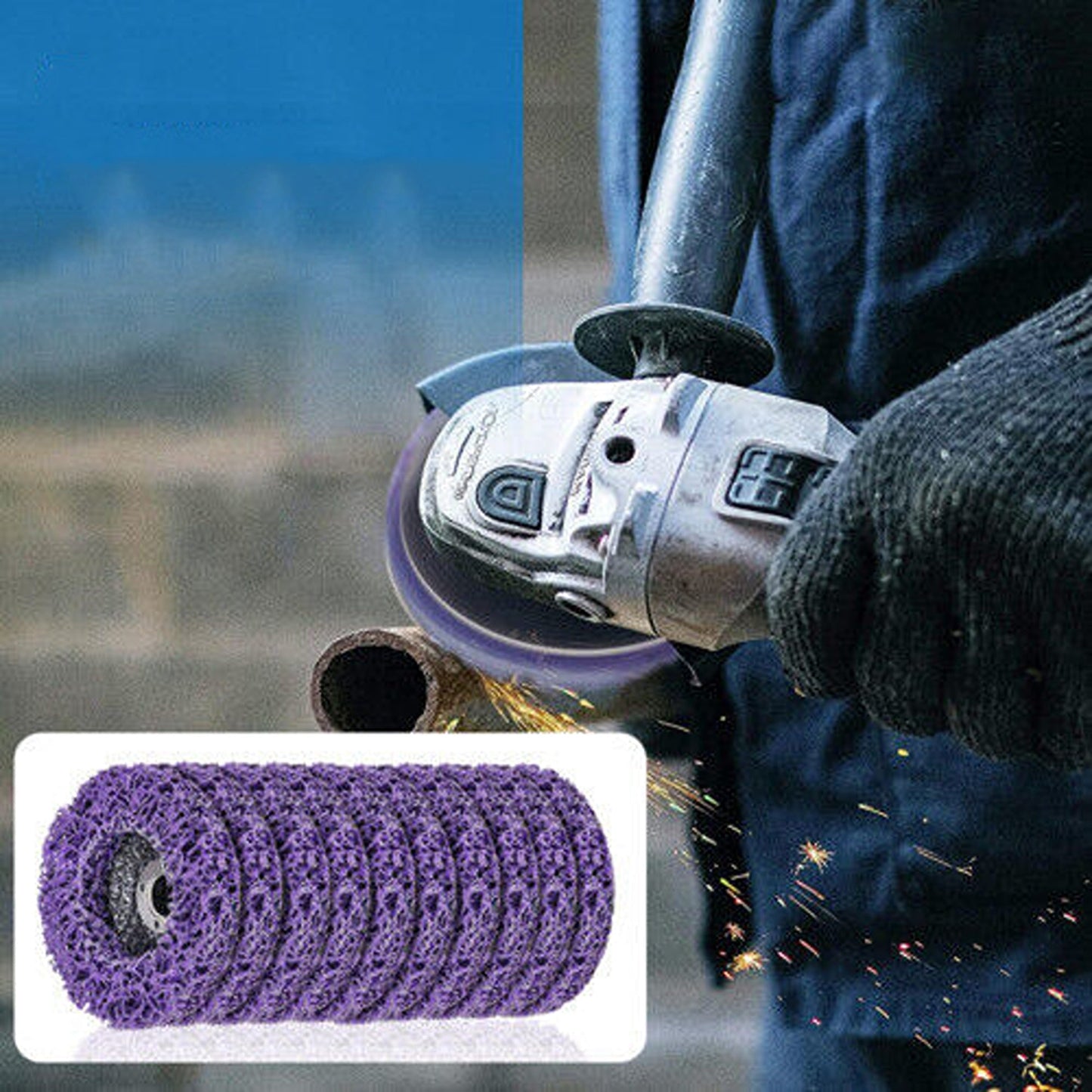 Paint and Rust Removal Clean and Strip Disc Wheel 125mm