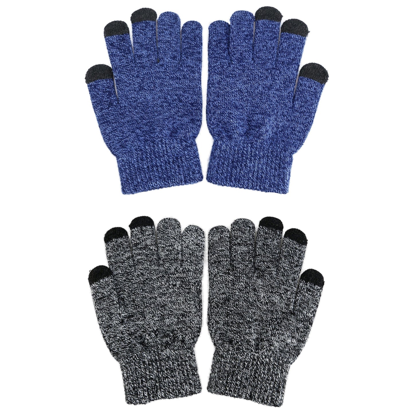 Soft Wool Winter Gloves with Touch Screen Capability Unisex