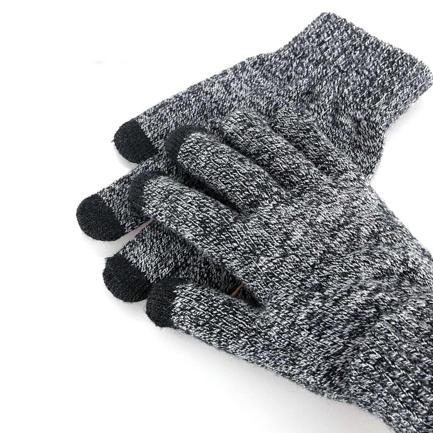 Soft Wool Winter Gloves with Touch Screen Capability Unisex