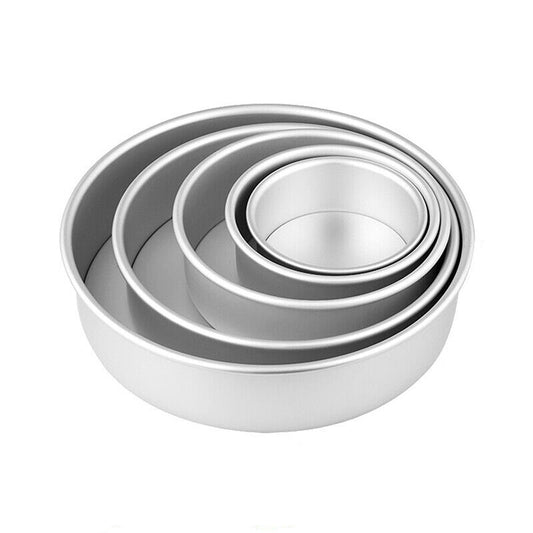 DIY Round Cake Mold Inch Reusable Pastry Tin Baking Pan