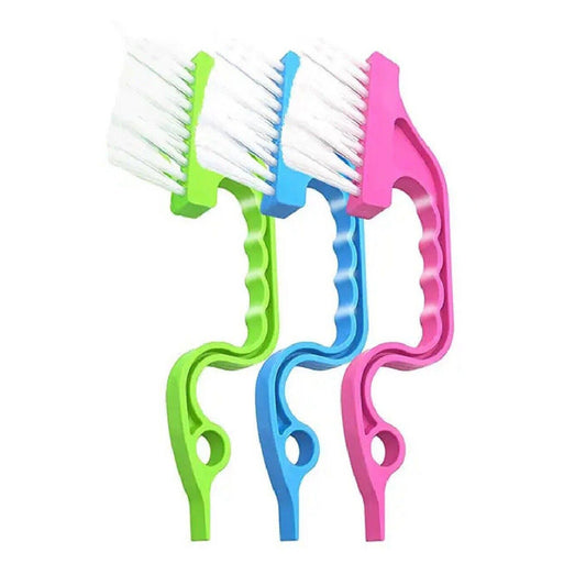 Crevice Groove Cleaning Brush for Windows Doors and Dust Removal