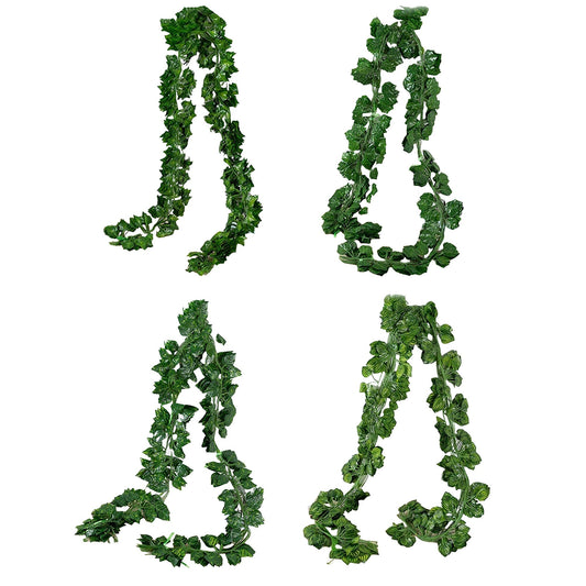 Fake Foliage Flower Ivy Vine Artificial Hanging Leaf Garland
