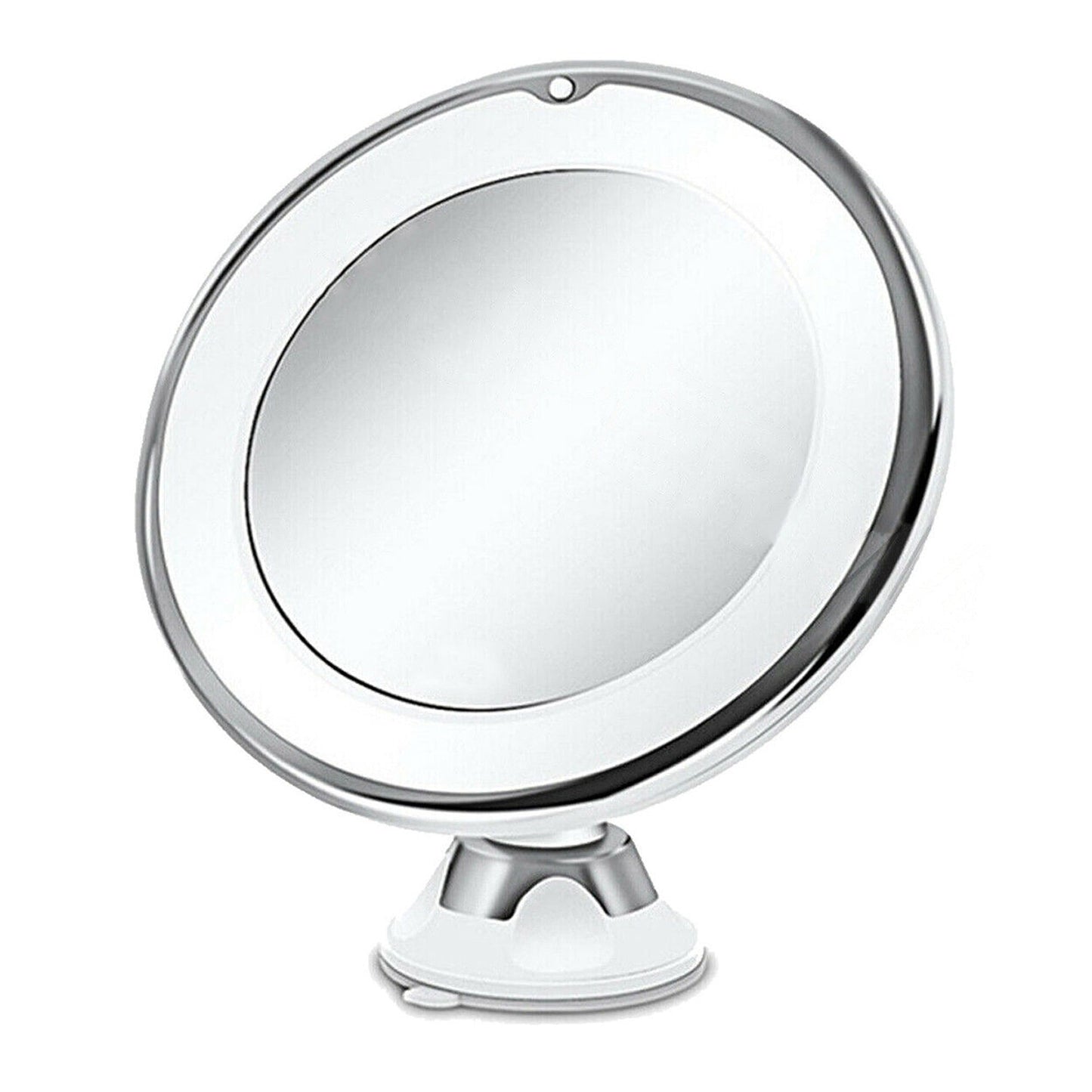 Lighted Magnifying Cosmetic Makeup Mirror Battery Operated 360 Spin