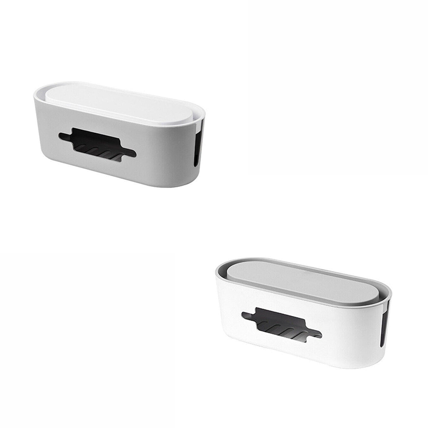 Cable Management Storage Box for Power Socket Wire Tidy Safety Case