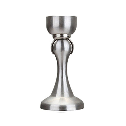 Suction Satin Chrome Trumpet Magnetic Door Stopper Holder Catch