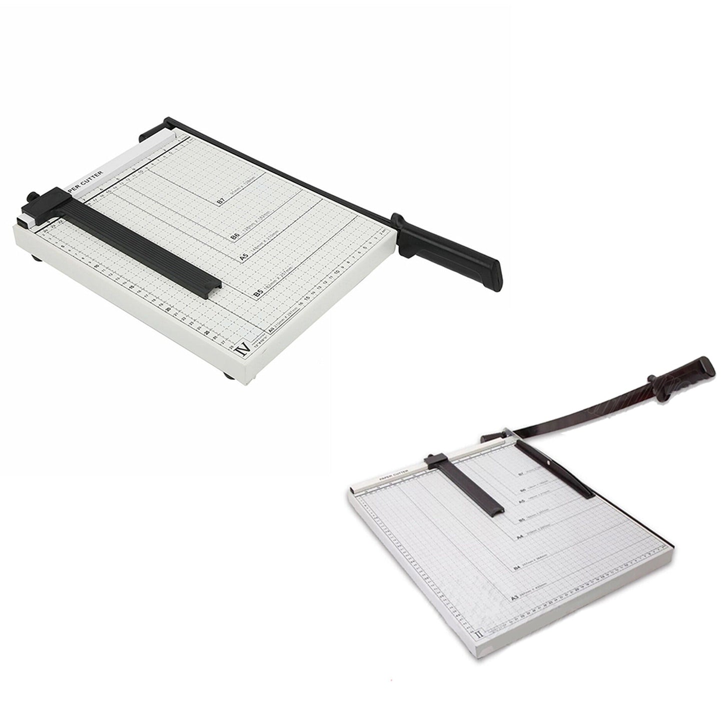 Guillotine Paper Cutter Photo Trimmer for A3 A4 B7 - 15 Sheets Capacity