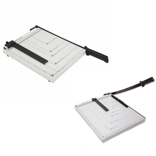 Guillotine Paper Cutter Photo Trimmer for A3 A4 B7 - 15 Sheets Capacity