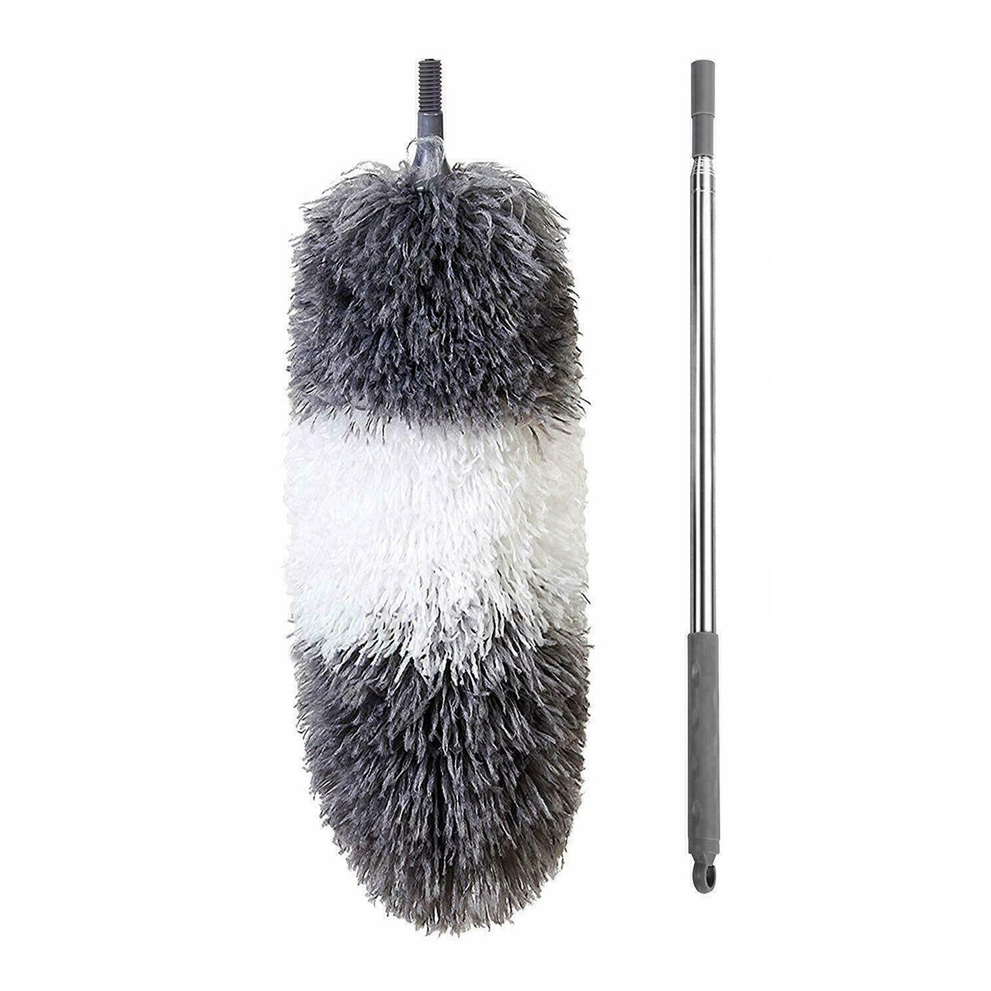 Telescopic Magic Duster with Microfibre Head and Stainless Steel Pole