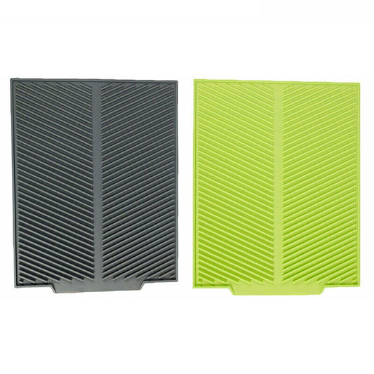 Heat Resistant Non-Slip Silicone Dish Drying Mat and Pot Holder