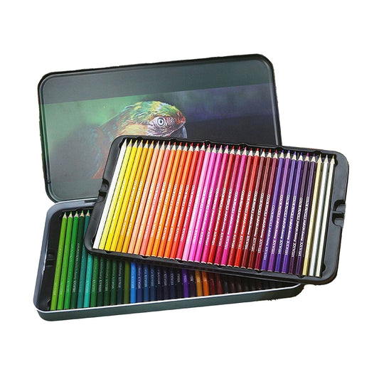 72 Coloured Pre-Sharpened Drawing Pencils Set for Artists