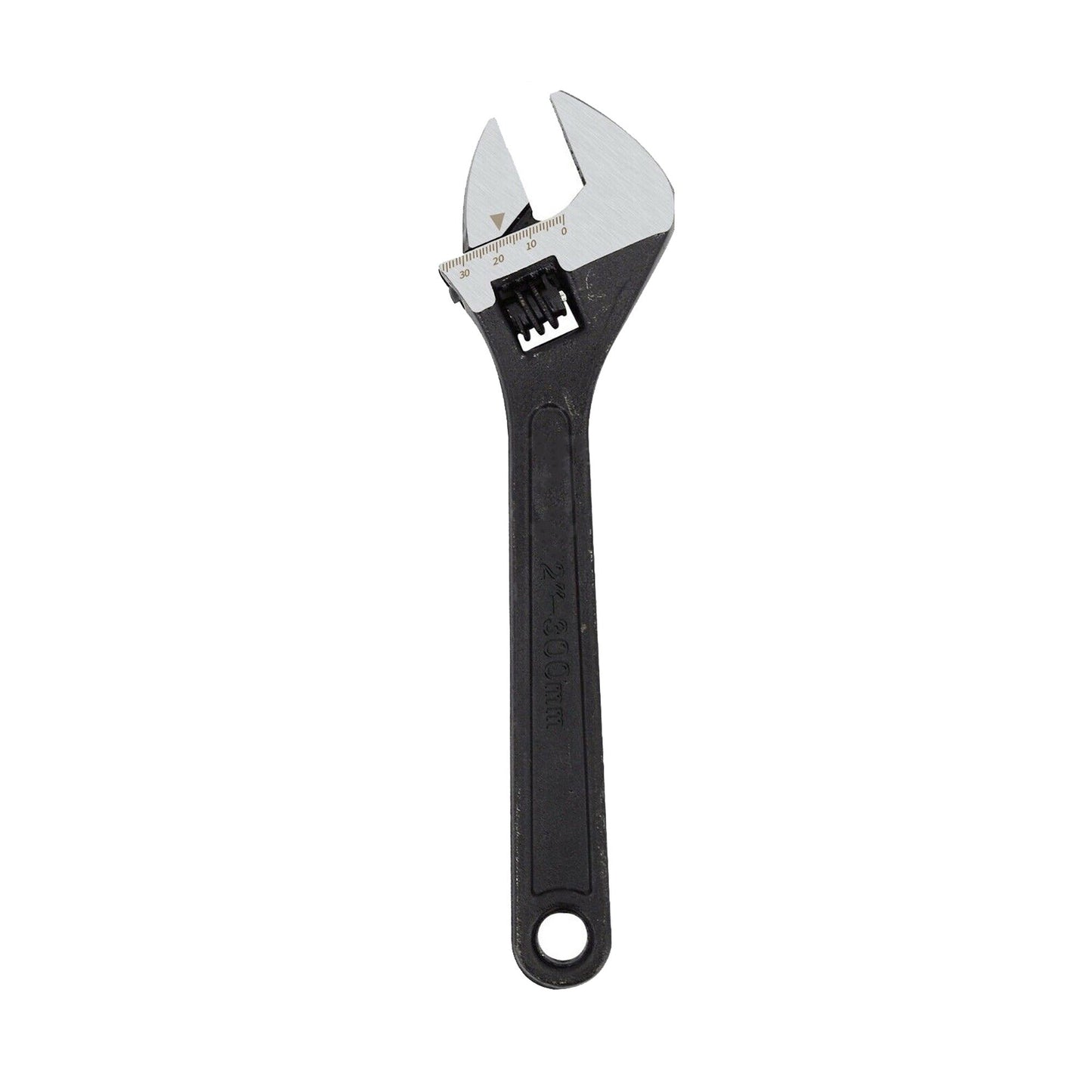 4pcs Black Coating Wide Open Jaw Adjustable Wrench Set Spanner