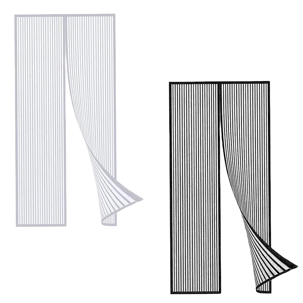 Hands-Free Instant Magnetic Mesh Screen Door for Pets and Bugs 2 Pack
