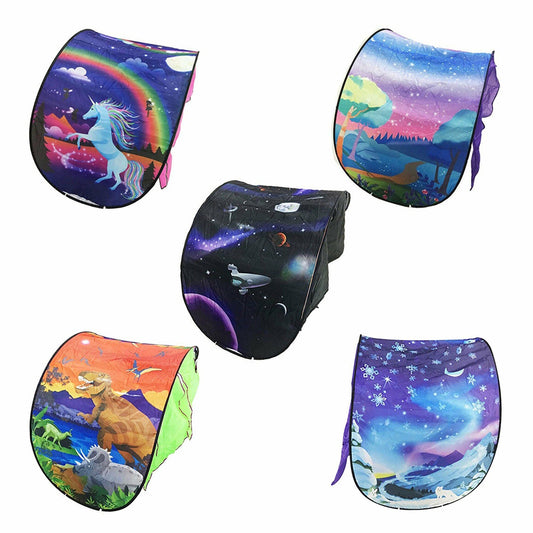 Fancy Unicorn Space Tent Foldable Indoor Bed Pop-up House