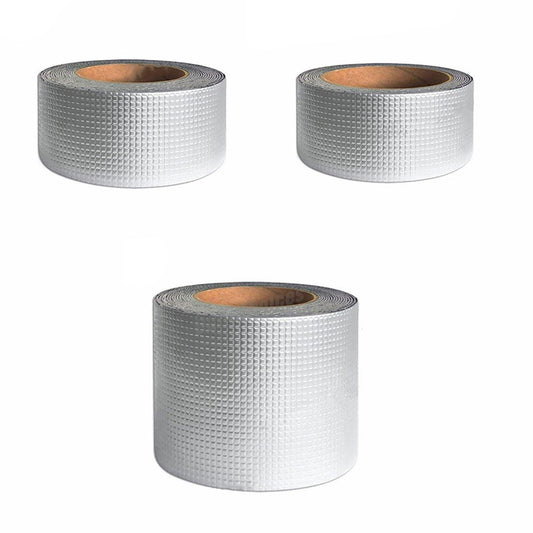 Butyl Rubber Waterproof Aluminium Foil Tape for Roof and Pipe Repair