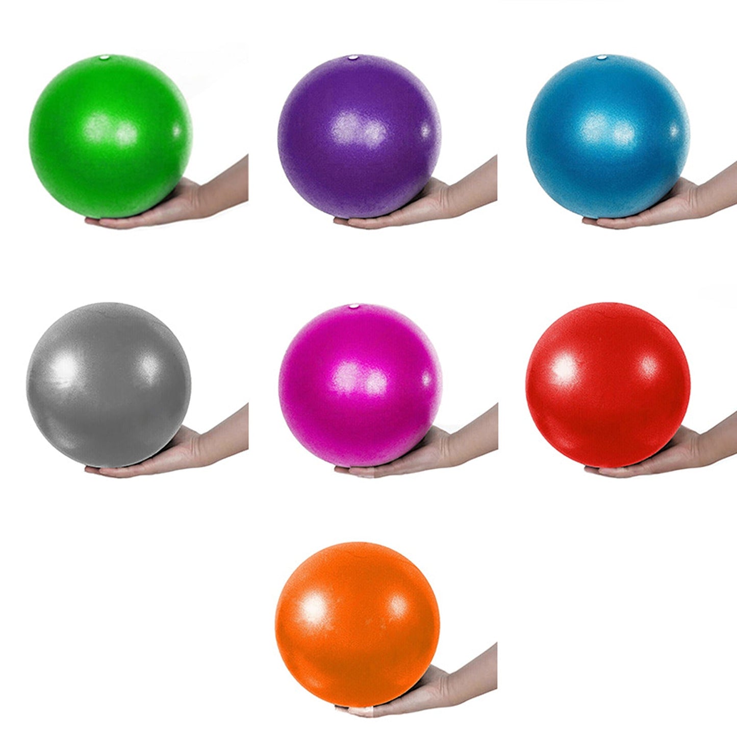25cm Gym Yoga Ball for Fitness Pilates Pregnancy and Birthing Exercises