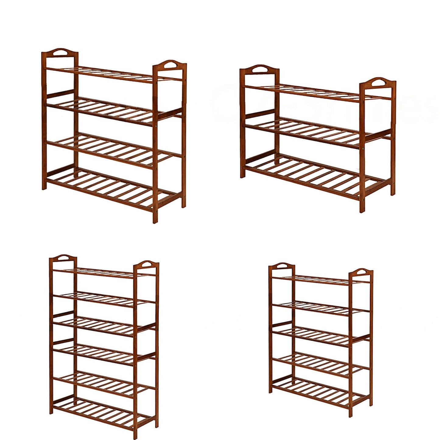 Bamboo Wooden Shoe Rack Cabinet Shelf Storage Organizer