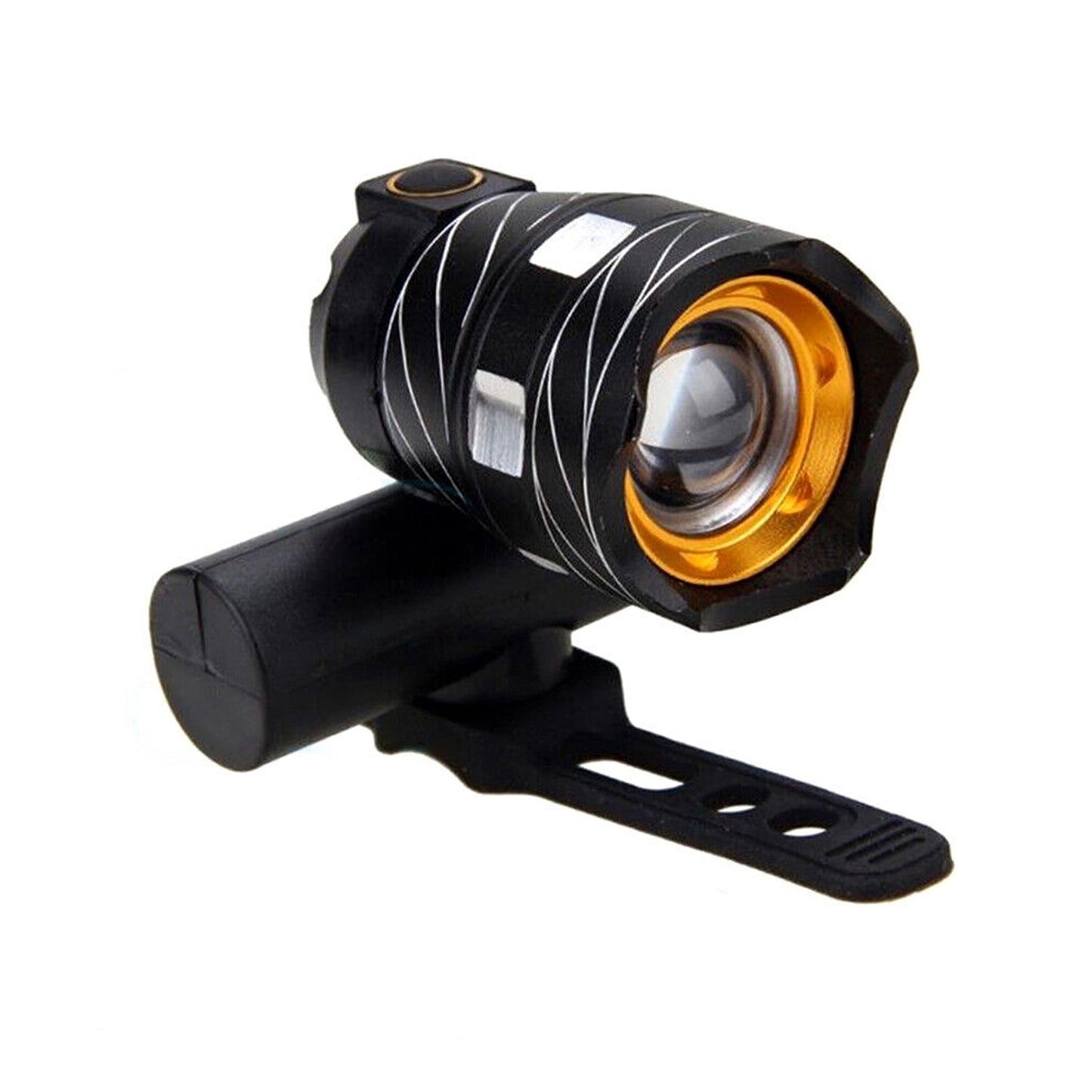 15000LM USB Rechargeable Waterproof LED Bicycle Light Front and Back Set