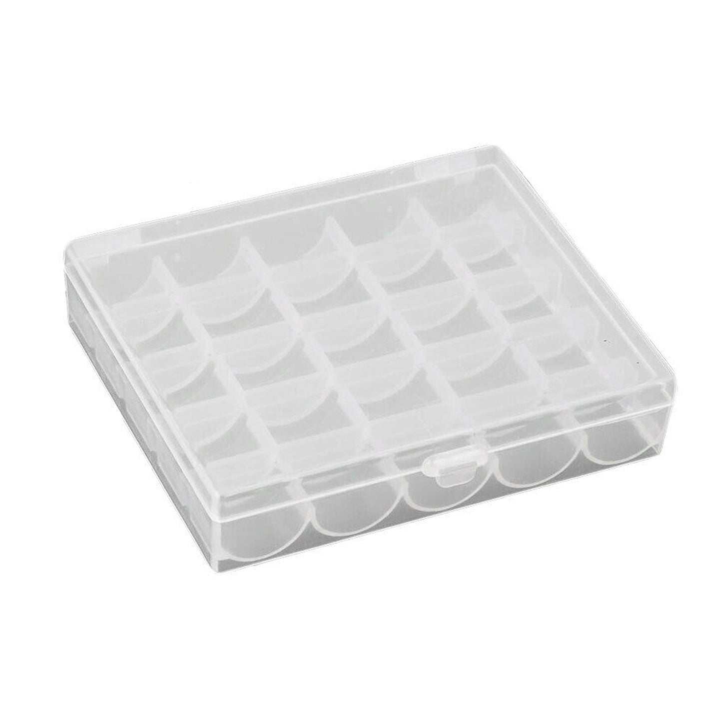Clear Bobbin Storage Box for Sewing Machine Bobbins