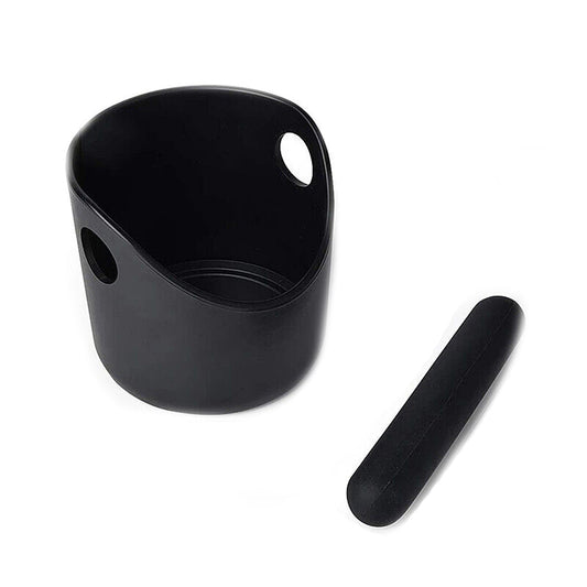Coffee Grinds Knock Box Espresso Waste Bin with Tamper Tube