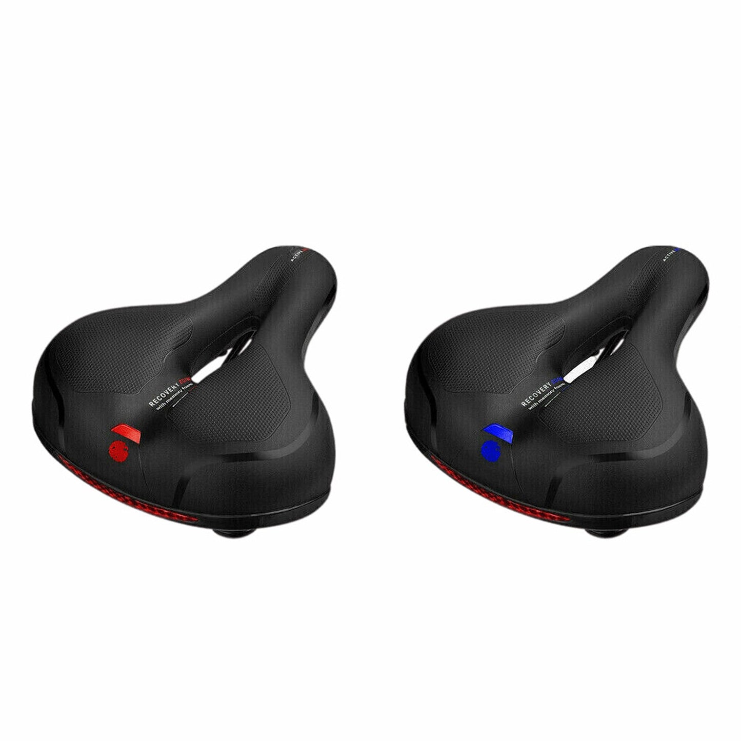 Extra Wide Gel Saddle Bicycle Soft Pad Sporty Seat