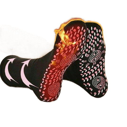 Self-Heating Tourmaline Magnetic Therapy Socks for Winter Warmth
