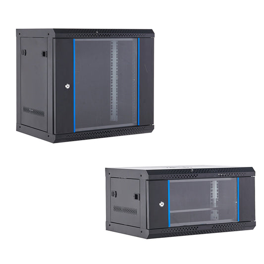 19in Wall Mounted Data Network Cabinet for Servers 450mm Depth