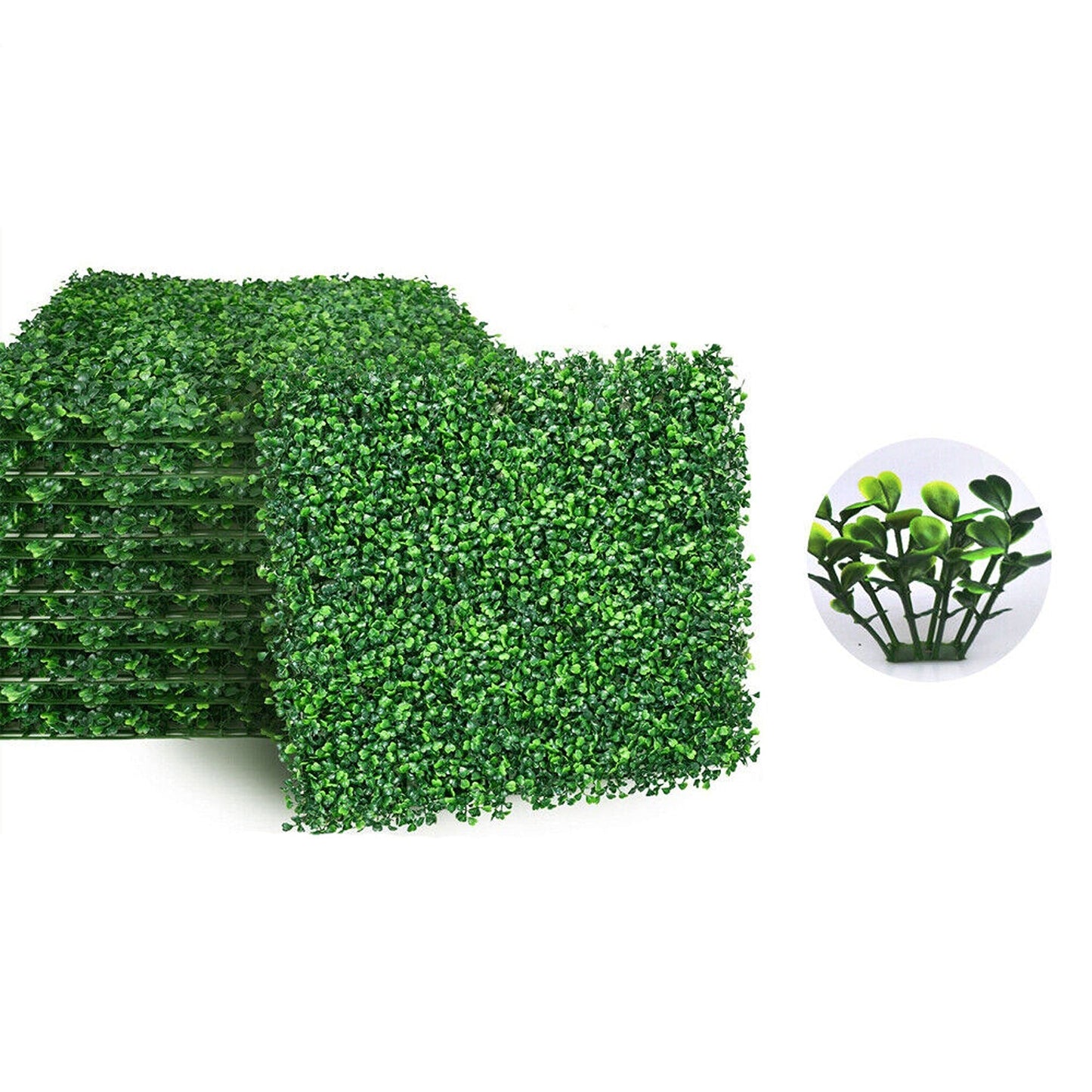 Artificial Plant Grass Vertical Wall Panels Fake Ivy Mat Foliage Garden