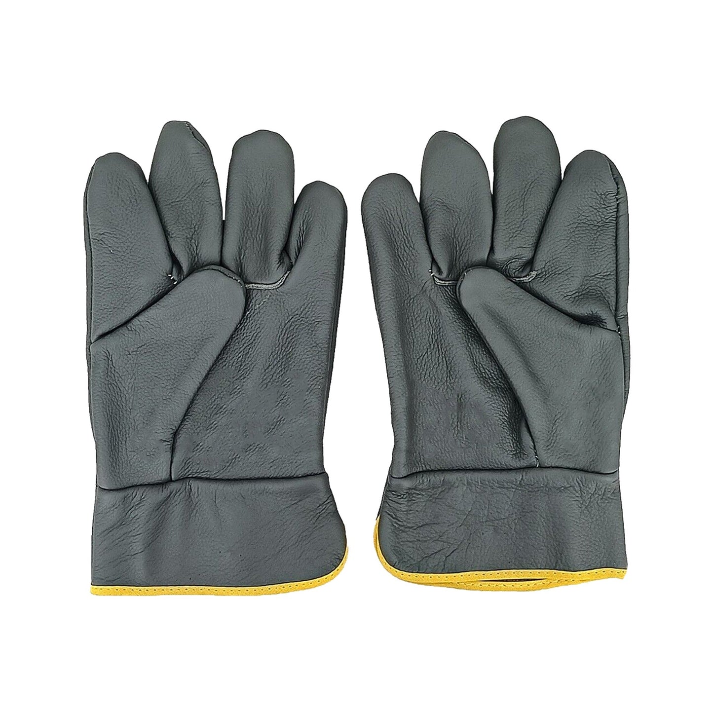 Gardening Premium Leather Safety Work Rigger Gloves