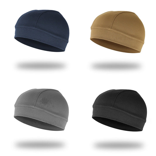 Breathable Skull Cap Sports Helmet Liner for Running and Cycling Moisture-Wicking Beanies