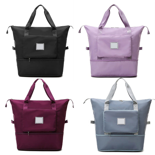 Folding Unisex Travel Bag with Waterproof Large Capacity