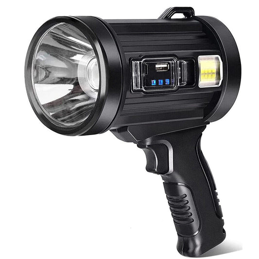 200000 Lumen Handheld Searchlight with Side LED