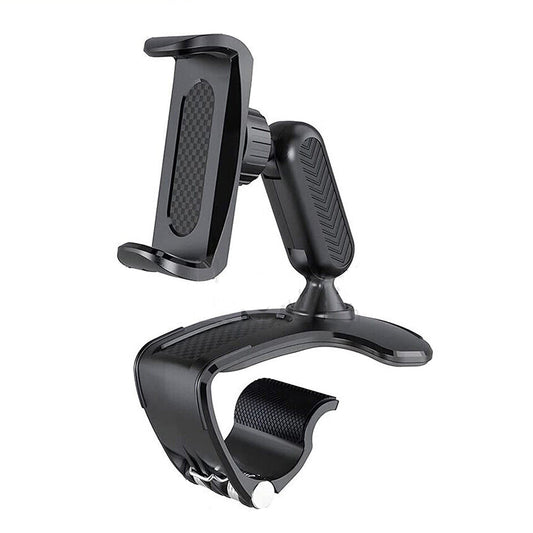 360 Universal Clamp Dashboard Mobile Mount Stand Phone Holder